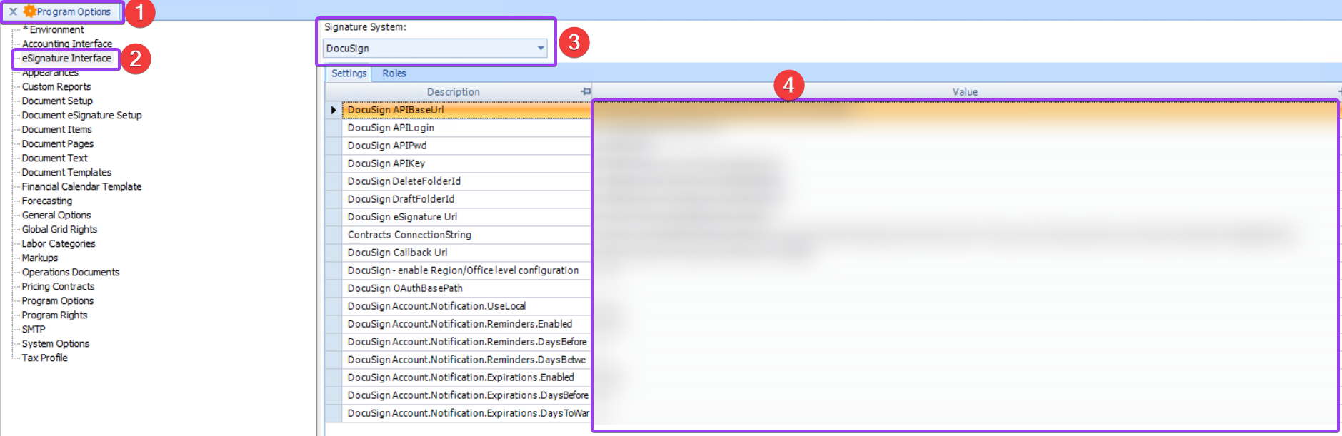 DocuSign Set Up – WeSuite